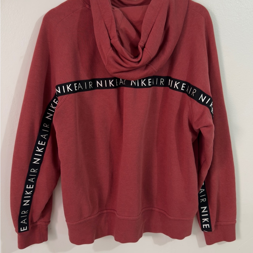 Nike Air Women’s Burgundy Long Sleeve Hoodie Size XL - Picture 3 of 3
